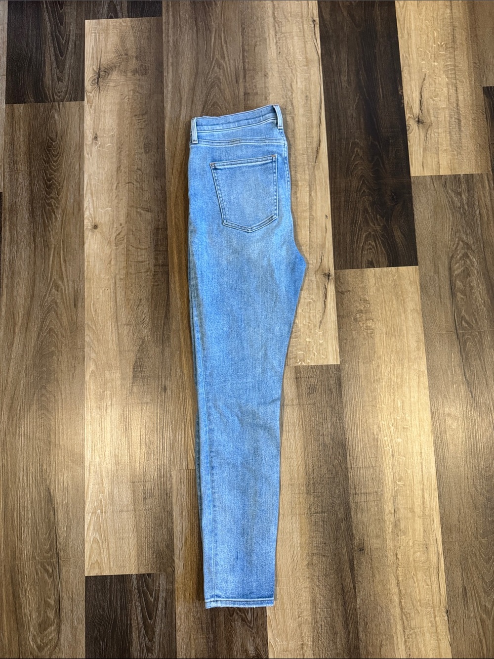Denim Forum Women's Lola High Rise Skinny Jeans 30 Length, Waist Size 31